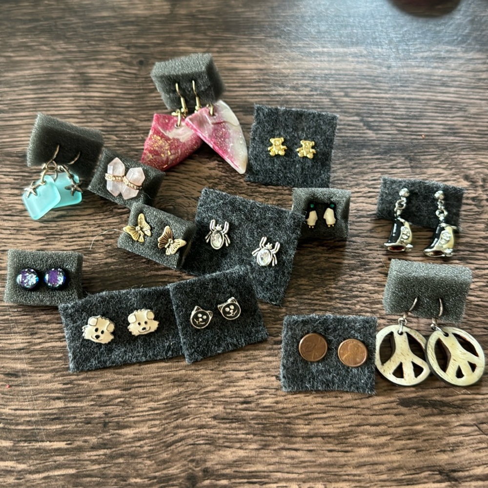 Misc Earrings - sold separately or as bundle